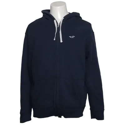 Kapuzenpullover (Blau) von Hollister Baumwolle, Polyester