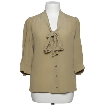 Sløjfebluse (Beige) fra Mulberry Silke