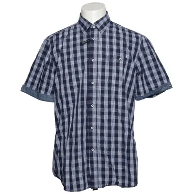 Korte mouwen shirt (Blauw, Wit) van Lerros Katoen