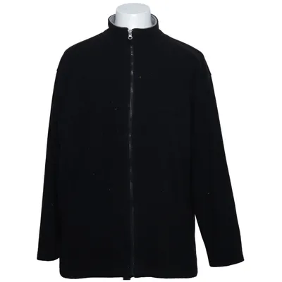 Fleece jacket (Black, Gray) from Mauro Ferrini Polyester