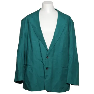 Blazer (Green) from Calamar Acetate, Cotton, Linen, Viscose
