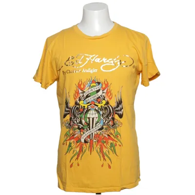 T-shirt (Gelb, Mehrfarbig) von Ed Hardy by Christian Audigier Baumwolle