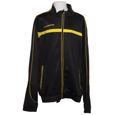 Trainingsjack (Zwart, Geel) van Masita Polyester