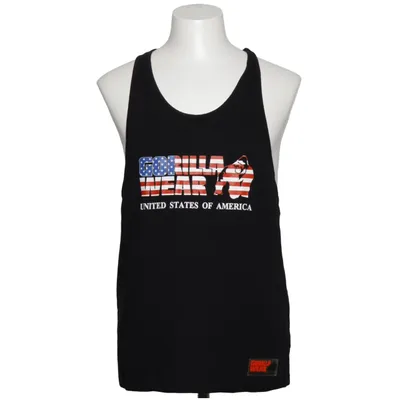 Basketball shirt (Black, Multicolored) from Gorilla Wear Cotton