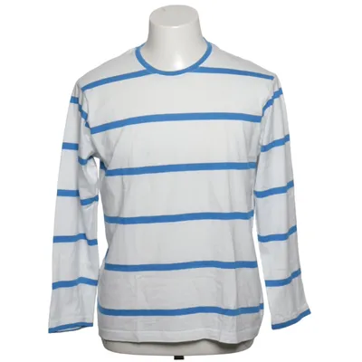 Langarmshirt (Weiß, Blau) von Tex Baumwolle