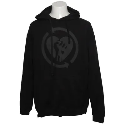 Hoodie (Black) from Tultex Cotton, Polyester