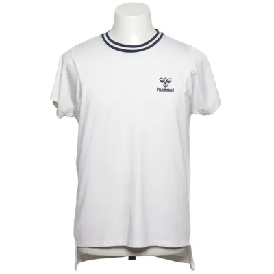 T-shirt (Blanc) de Hummel Élasthane, Polyester