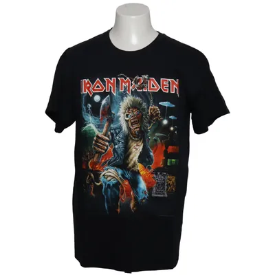 T-shirt (Sort, Flerfarvet) fra Gildan Bomuld