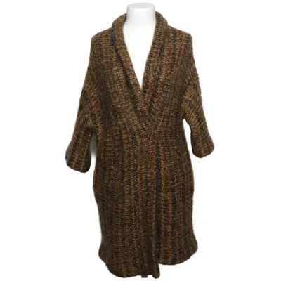 Cardigan (Brun, Flerfarvet) fra Brunello Cucinelli Mohair, Polyamid, Uld