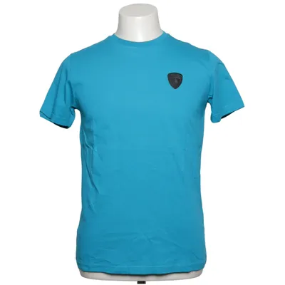 T-shirt (Blauw) van Automobili Lamborghini Katoen