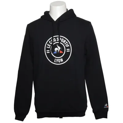 Hoodie (Lyon) from Le Coq Sportif Cotton, Polyester