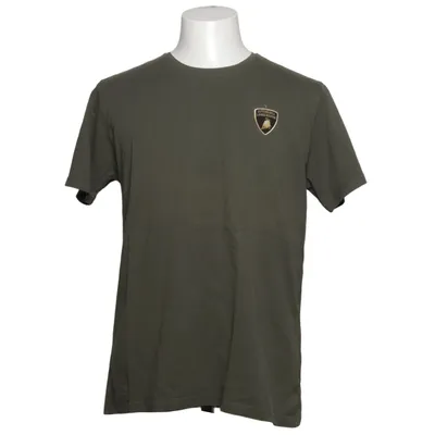 T-shirt (Green) from Automobili Lamborghini Cotton