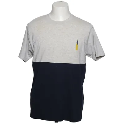T-shirt (Grijs, Blauw) van Corona Gerecycled katoen, Gerecycled polyester