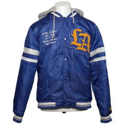 Collegejakke (Blå, Grå, Gul) fra FSBN Bomuld, Polyester