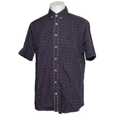 Short sleeve shirt (Blue, Multicolored) from Claudio Campione