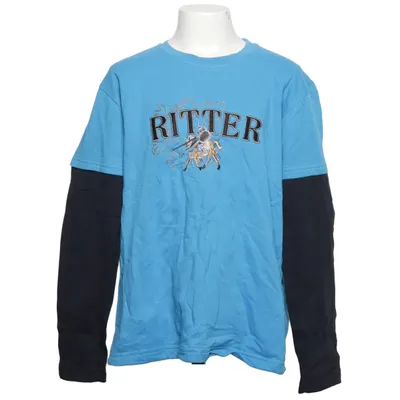 Lange mouwen shirt (Blauw, Zwart) van Kinderbutt Katoen