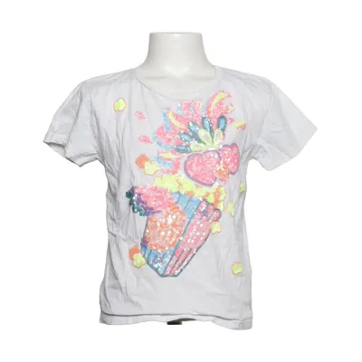 T-shirt (White, Multicolored) from Billieblush Cotton