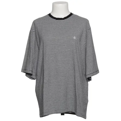 T-shirt (Zwart, Wit) van Anine Bing Elastaan, Organisch katoen