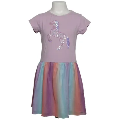 Dress (Purple, Multicolored) from A Punto. Cotton, Elastane, Polyester