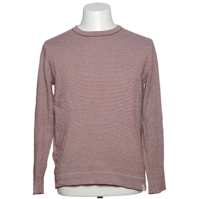 Long sleeve T-shirt (Red, White) from Cleptomanicx Cotton