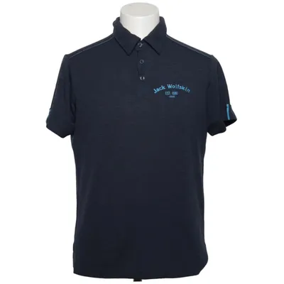 Polo shirt (Blue) from Jack Wolfskin Elastane, Polyester