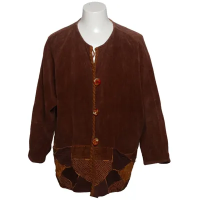 Veste (Marron, Multicolore) de Himalaya Coton