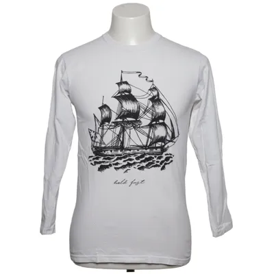 T-shirt à manches longues (Blanc) de Art Disco