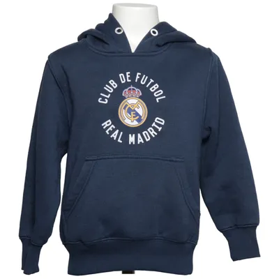 Huvtröja (Blå) från Real Madrid Bomull, Polyester