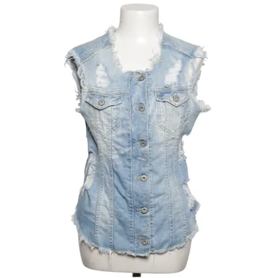 Denim vest (Blue) from Liberty Woman Cotton, Elastane
