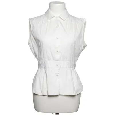 Top (Hvid) fra Jil Sander Bomuld, Elastan, Polyamid