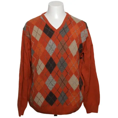 Pullover (Orange, Flerfärgad) från Burlington Polyamid, Ull