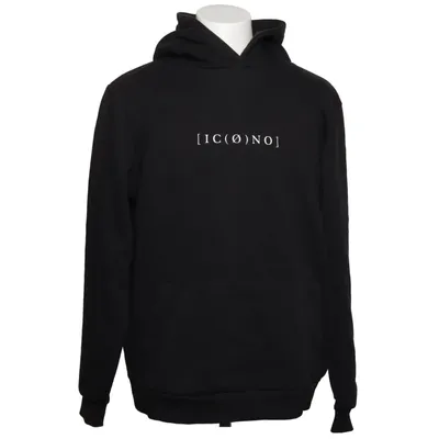 Huvtröja (Svart) från Icono Bomull, Polyester
