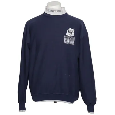 Sweatshirt (Blue, White) from The Game Cotton, Polyester