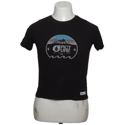 T-shirt (Zwart) van Picture Organic Clothing Organisch katoen