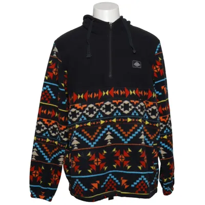 Hoodie (Black, Multicolored) from Super Massive Polyester