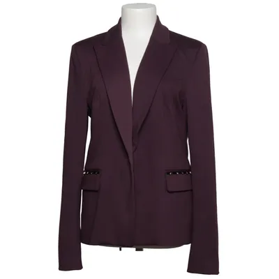 Blazer (Purple) from Versace Jeans Acetate, Elastane, Polyamide, Polyester, Viscose