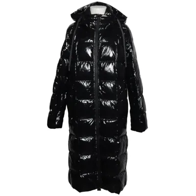 Vinterkappa (Svart) från Marc Cain Dun, Fjädrar, Polyamid, Polyester, Polyuretan