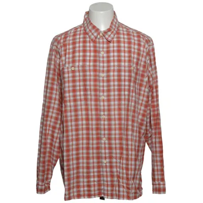 Shirt (Red, White, Gray) from Orvis Cotton, Elastane, Polyester