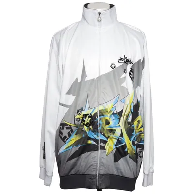 Träningsjacka (Vit, Grå, Flerfärgad) från Tribal Polyester