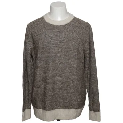 Pull-over (Marron, Blanc) de Selected Laine d'alpaga, Élasthane, Nylon, Polyester recyclé