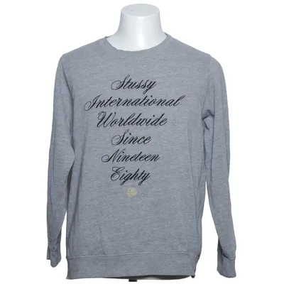 Sweatshirt (Grau) von Stüssy Baumwolle, Polyester