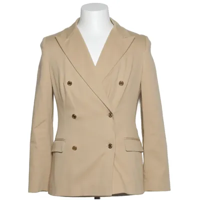 Blazer (Beige) van Guy Rover Acetaat, Katoen, Elastaan, Viscose