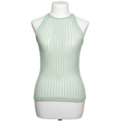Tank Top (Green, Turquoise) from Alexander Wang Cotton