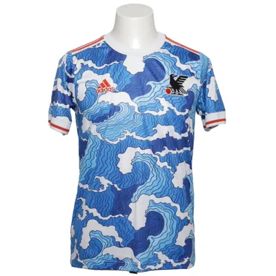 Voetbalshirt (Blauw, Wit, Rood) van Adidas Polyester