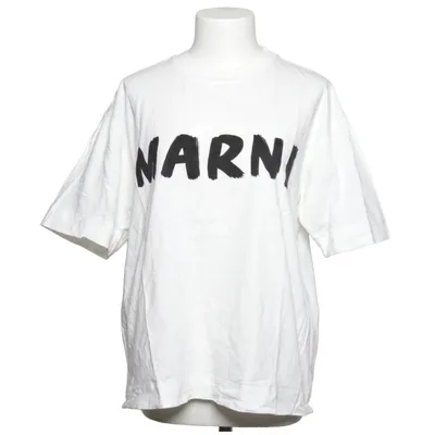 T-shirt (Blanc, Noir) de Marni Coton