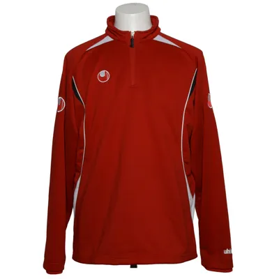 Sports jacket (Red, White) from Uhlsport Polyester