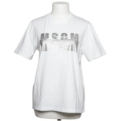 T-shirt (White) from MSGM Cotton