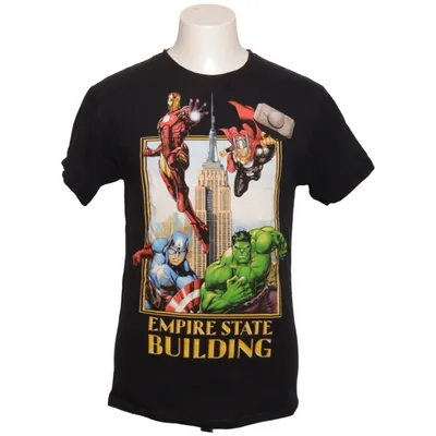 T-shirt (Avengers Empire State Building) fra Marvel Avengers Bomuld