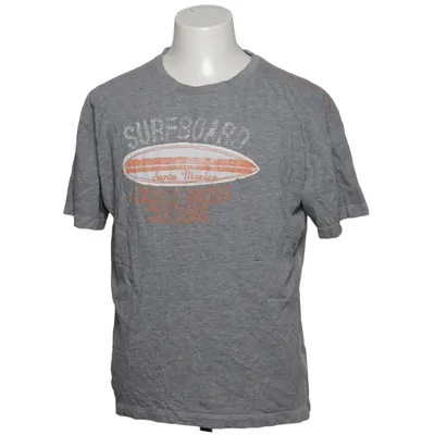 T-shirt (Gray) from Angelo Litrico Cotton, Viscose
