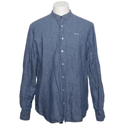 Shirt (Blue) from New Zealand Auckland Cotton, Linen